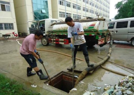 重庆化粪池排水管清理道勘测步骤